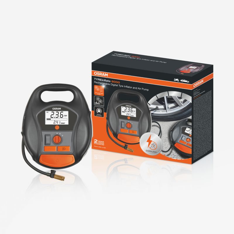 Digitální kompresor Osram TYREinflate OTIR6000