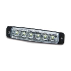 Lampă de avertizare LED pozițională, 12-24V, R65, portocaliu 911F6-A