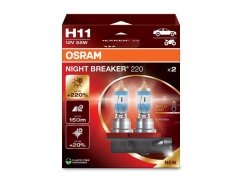 H11 OSRAM Night Breaker Laser +220% 64211NB220-2HB 2ks BOX