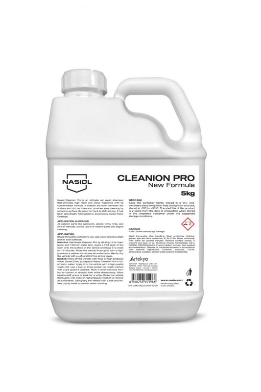 Profesionální autošampon Nasiol CLEANION PRO-L, 5 kg